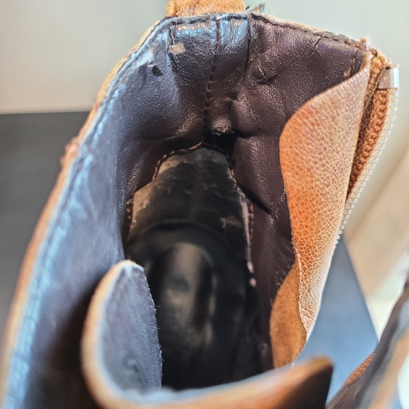 Sesto Meucci Chunky Heel Booties - Picture 6 of 7